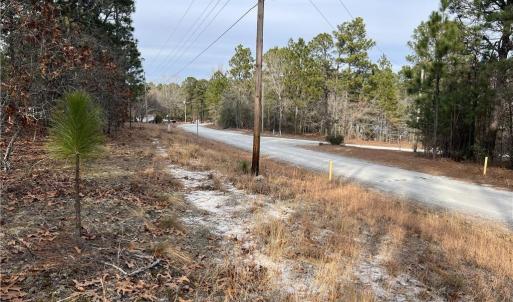 View from Lot to Lakeview Ln.