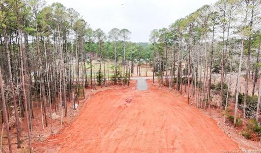 Cleared area to Cox Mill