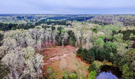 View toward proposed home site