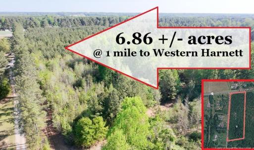 6+ acres - Western Harnett Co