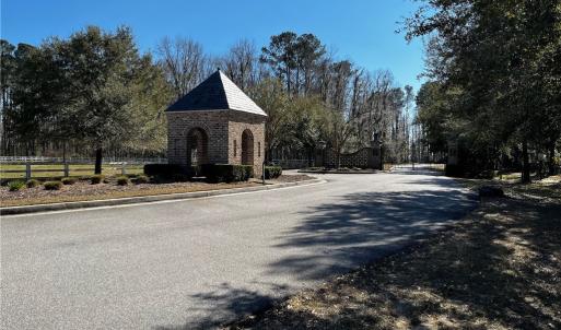 Gated Entrance at Telfair
