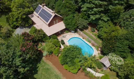 House and pool