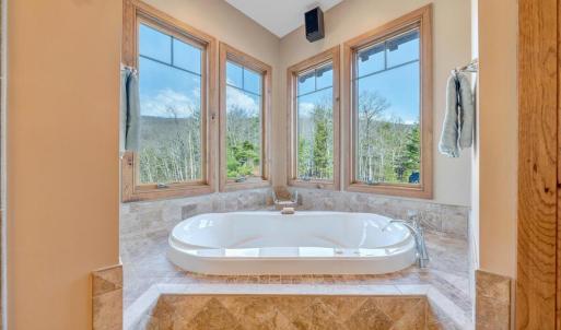 32 Master Bedroom Jetted Tub with Views