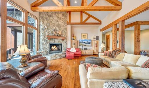 18 Great Room Floor to Ceiling Stone Fir