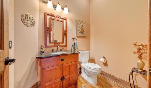 25 Half Bath off Den