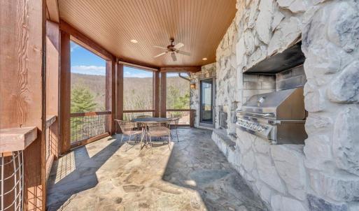 39 Built-In Grill and Firplace  (Wood or