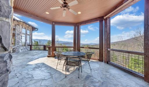40 Stone Patio with Long Range Mountain