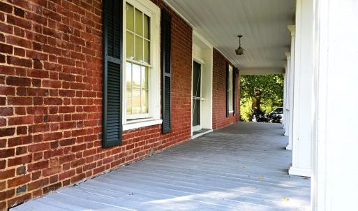 Covered porch