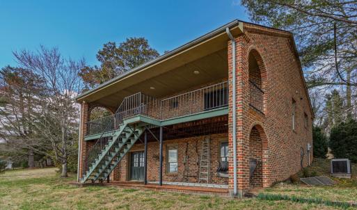 Back of guest house