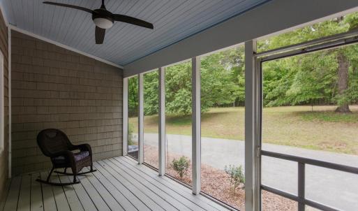 Screened in porch