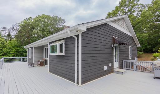 Wrap around deck