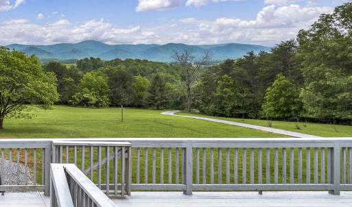 View from deck