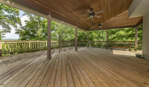 Covered Deck off Dining room