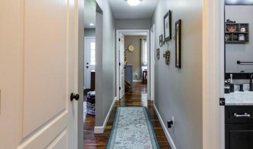 Lower level hallway