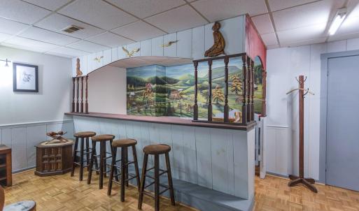 Bar in family room