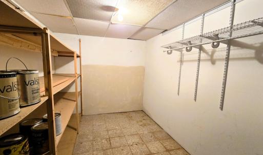 Walk in closet or storage
