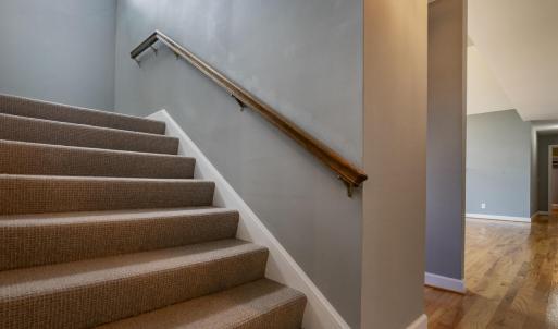 Stairs to 2nd floor