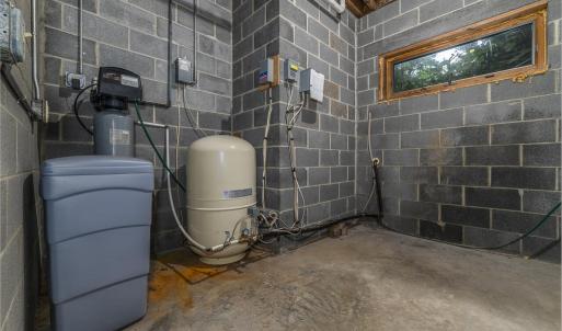 Utility Rm with water treatment system