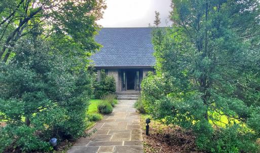 Entry walk from circular driveway