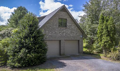 Side-loading double garage