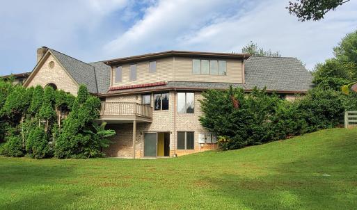Rear elevation from backyard