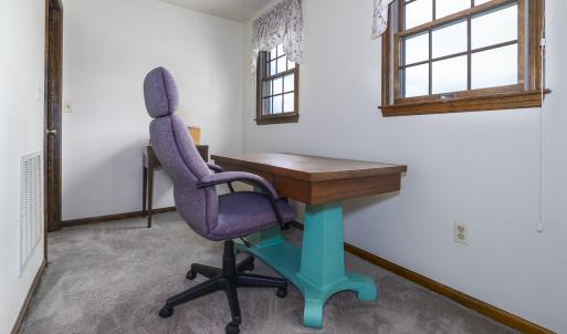 Loft office nook