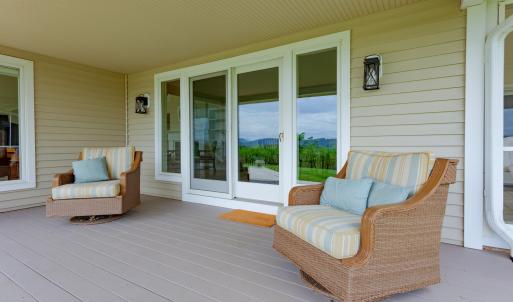 Covered Back Porch