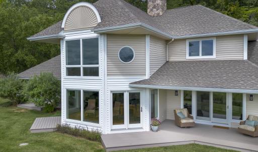 Covered Porch in Back