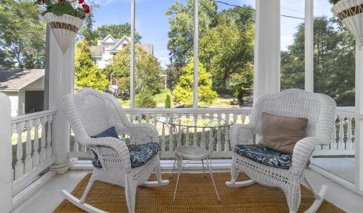 Covered porch