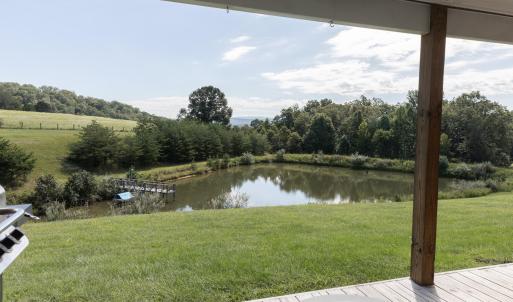 Porch with Pond