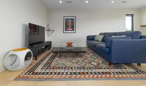 Upstair living area