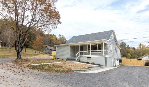 New landscaping and front sidewalk