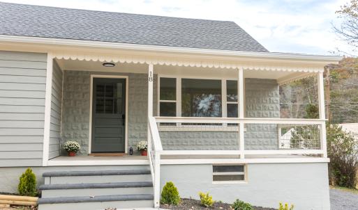 Refinished Front Porch