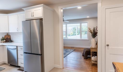 Eat-In Kitchen into Family Room
