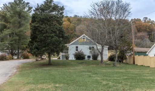 House from main road