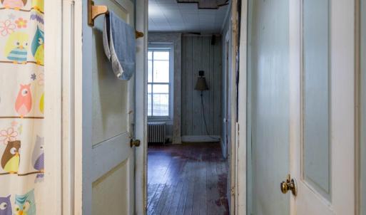 Hallway to family room