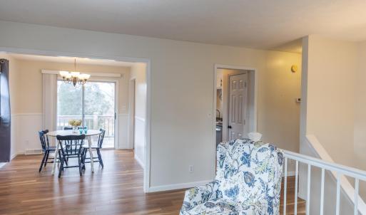 Living room into Dining room
