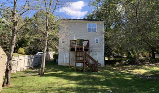 1847 Hawthorne back view of house.