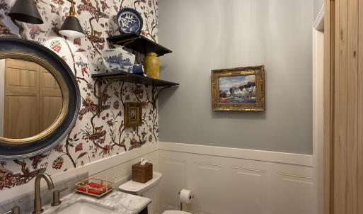 Main floor Powder Room