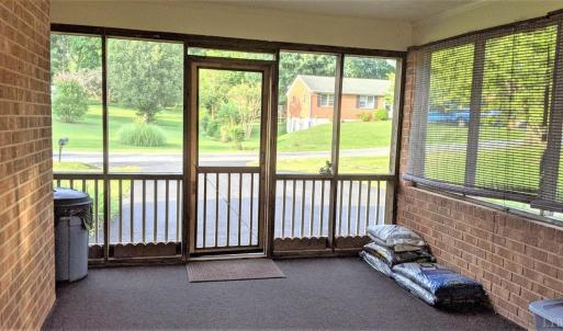Screened Porch can be easily transformed back to a Carport