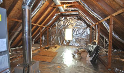 ATTIC W/HEAT PUMPS, REMO-HALO IN-DUCT AIR PURFICATIO SYSTEM,  RADIANT BARRIER - GREEN ENERGY MANAGEMENT