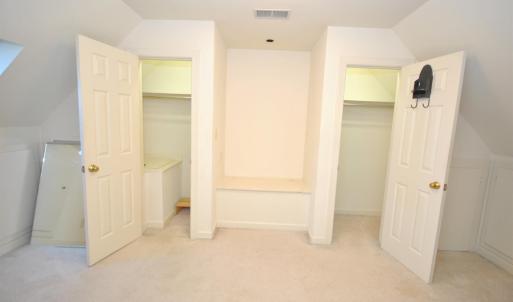 MASTER DRESSING ROOM WITH 3 CLOSETS
