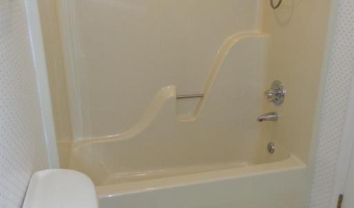 Master bathroom with tub &amp; shower