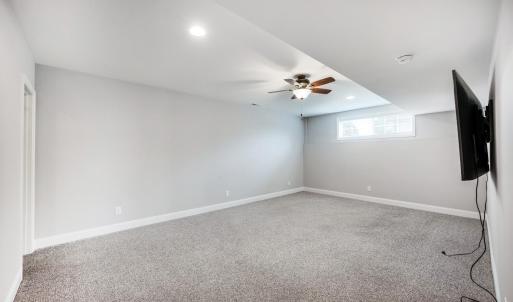 Multi-functional room; bedroom, gym, or home theater