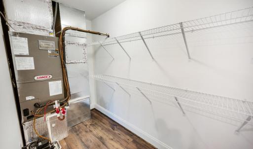 Basement pantry area