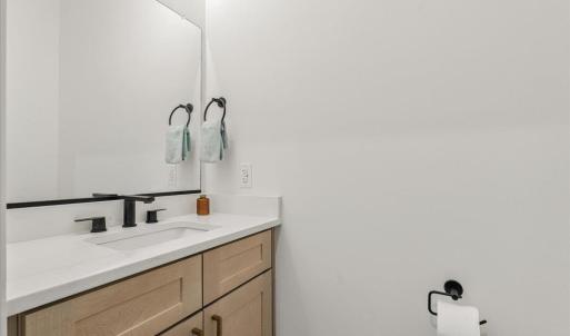 Half Bath next to Laundry