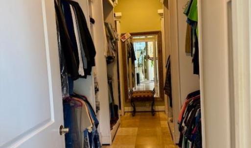 Master closet
