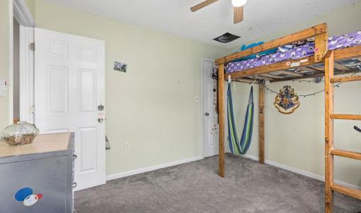 All the bedrooms have nice sized closets