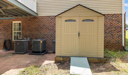 The second shed. Both convey! The 2-zone heat pumps are 5 years young.
