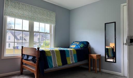 Bedroom 3 is also on the front side of the house.